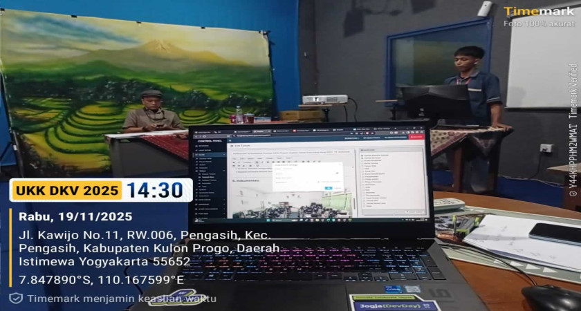 Pelaksanaan Uji Kompetensi Keahlian (UKK) Program Keahlian Desain Komunikasi Visual (DKV)  TP. 2025/2026 – Hari Kedua (19/11/2025)