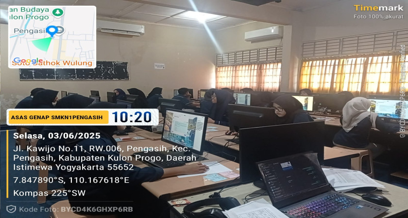 Hari Ke-2 ASAS Semester Genap SMKN 1 Pengasih Berjalan Lancar