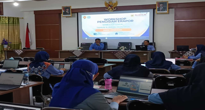 Kegiatan Entri Nilai Rapor Semester Gasal TA. 2025/2026 (16/12/2025)