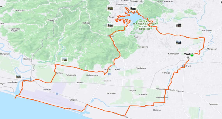 Gowes Kelas Embun Pagi: Melintasi Lembah dan Pantai Kulon Progo (12/12/2025)