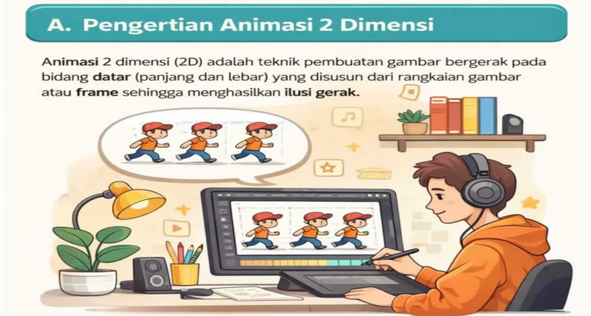 Materi Dasar Animasi 2 Dimensi (2D) (05/01/2026)
