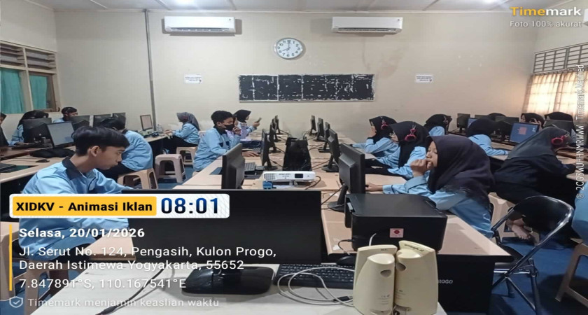 Kegiatan Pembelajaran Kelas XI DKV Semester Genap TA. 2025/2026 (20/01/2026)