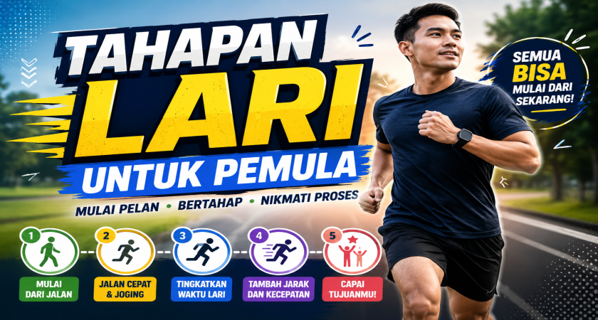 TAHAPAN LARI UNTUK PEMULA