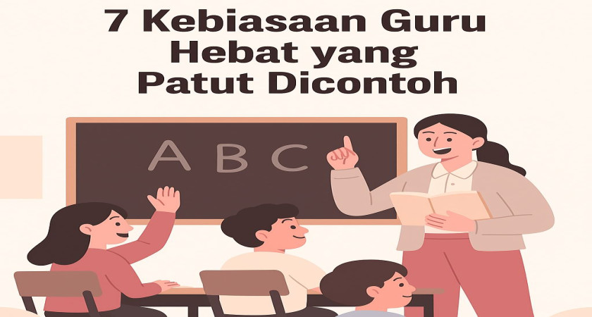 7 Kebiasaan Guru Hebat yang Patut Dicontoh