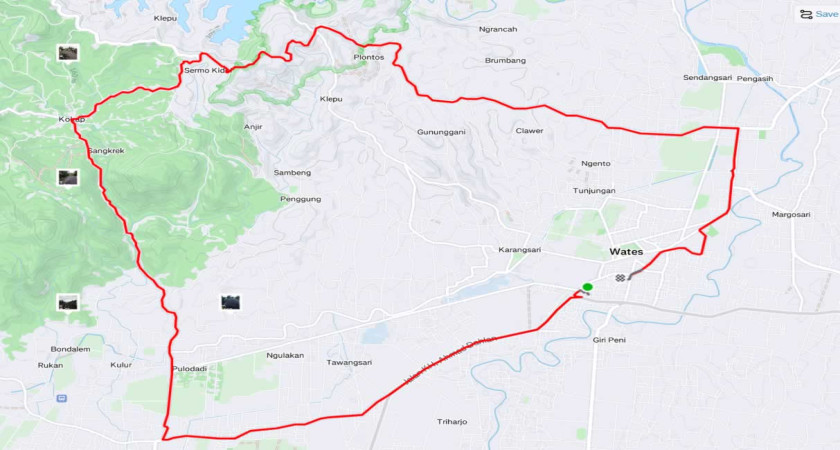 Gowes Kelas Embun Pagi Tembus Sermo via Cikli – Pasar Kokap (09/12/2025)