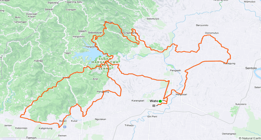 Gowes Kelas Embun Pagi: Gowes Perdana Awal Tahun 2026 Menikmati Beratnya Tanjakan Jalur Menoreh (01/01/2026)