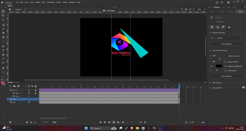 Kegiatan mengajar : Persiapan Bahan Ajar Animasi 2D dan Pembelajaran Animasi Dasar Kelas XI DKV (12/01/2026)
