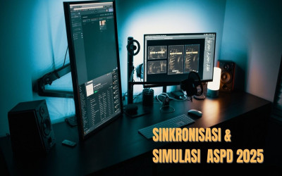 Kegiatan Senin, 24 Februari 2025 : Sinkronisasi dan Simulasi ASPD SMK 2025