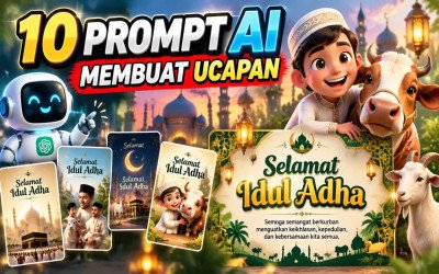 10 Prompt AI Membuat Ucapan
