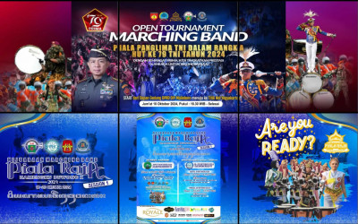 Kegiatan Jumat, 18 Okt 2024 : Dokumentasi Street Parade Piala Panglima TNI