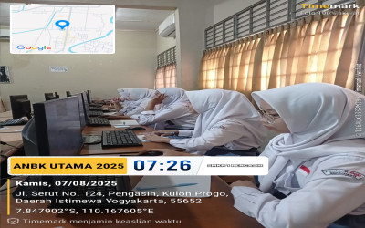 Kegiatan ANBK Utama 6 - 7 Agustus 2025