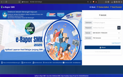 Simulasi Entri Nilai Rapor Semester Gasal TA. 2025/2026 (15/12/2025)