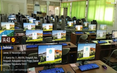 Lembur Persiapan Ujian Sekolah SMK Negeri 1 Pengasih Tahun 2025 (07/11/2025)