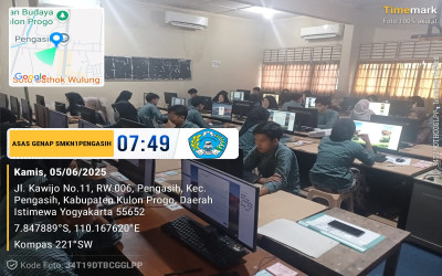 Hari Ke-4 ASAS Semester Genap SMKN 1 Pengasih Berlangsung Lancar