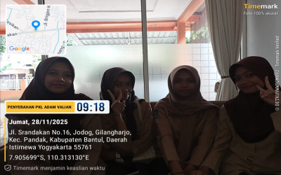 Penyerahan PKL di Adam Valian Jodog Pandak Bantul (28/11/2025)